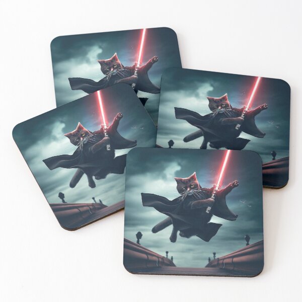 Item preview, Dark Force Cat 4 designed and sold by mintytees.