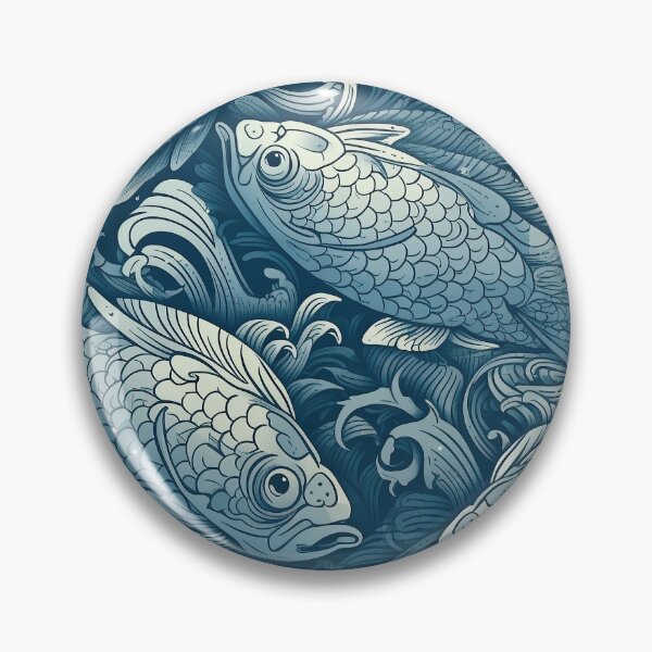 Item preview, Fish Pattern designed and sold by journeyengine.