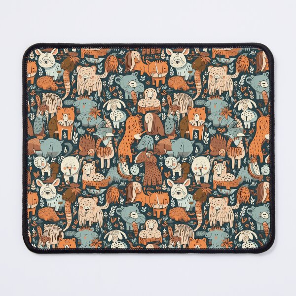 Item preview, Cartoon Animal Pattern designed and sold by journeyengine.