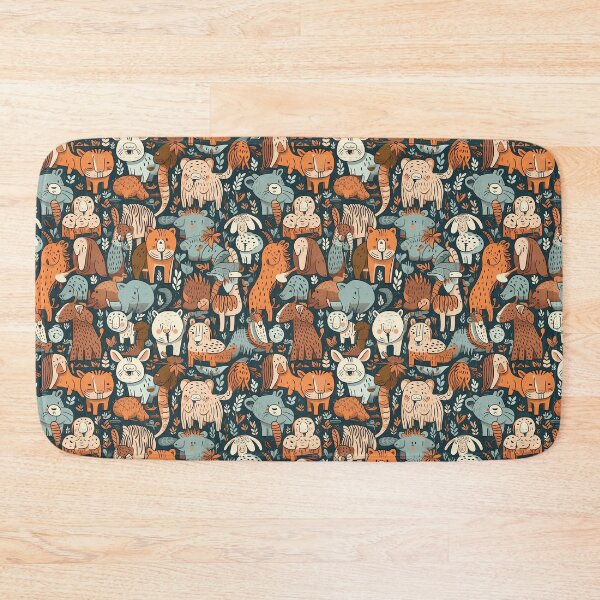 Item preview, Cartoon Animal Pattern designed and sold by journeyengine.