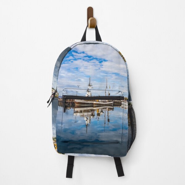 Item preview, Beautiful Reflection in Husavik Harbor, Iceland #2 designed and sold by Lyl Dil Creations.