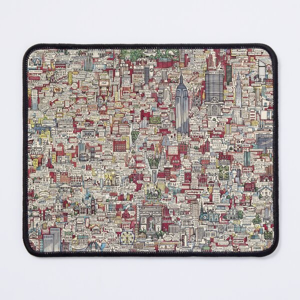 Item preview, Illustrated Map of Manhattan, New York (1978) designed and sold by coolshitba.