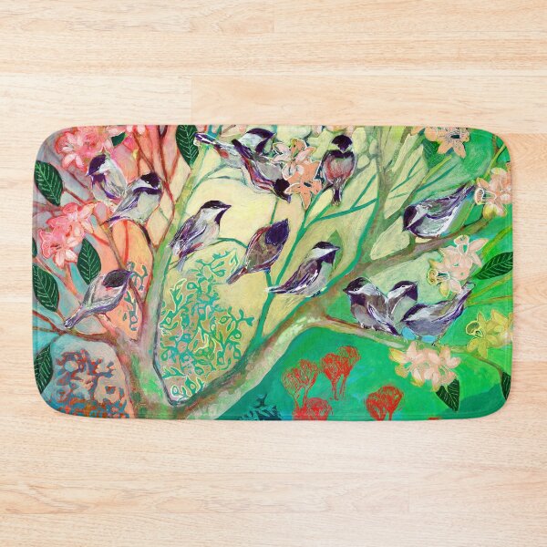 Item preview, Chickadees in Spring designed and sold by jenlo262.