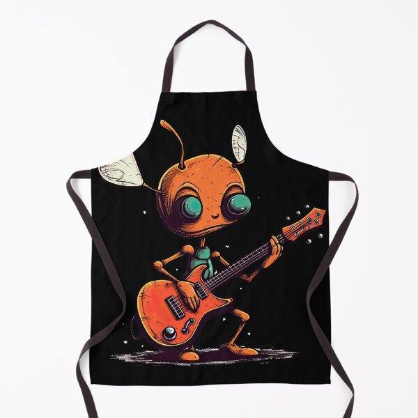 Item preview, Unleash Your Inner Rock-God Ant-Sized Guitarist designed and sold by DooodleGod.