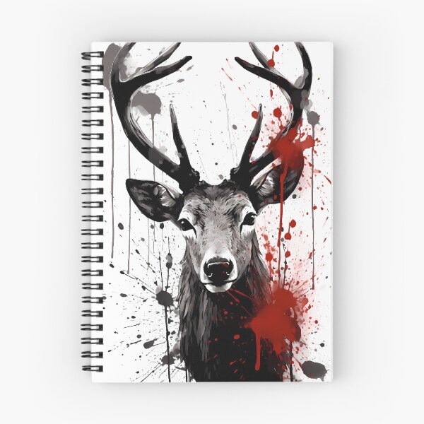 Item preview, Sika Deer Ink Painting designed and sold by TortillaChief.