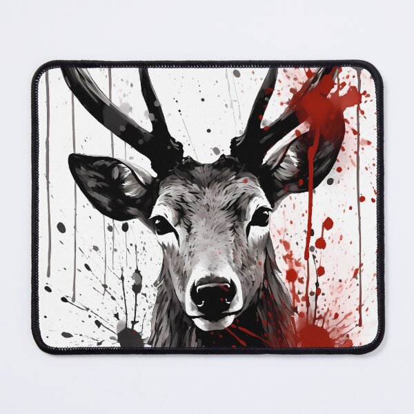 Item preview, Sika Deer Ink Painting designed and sold by TortillaChief.