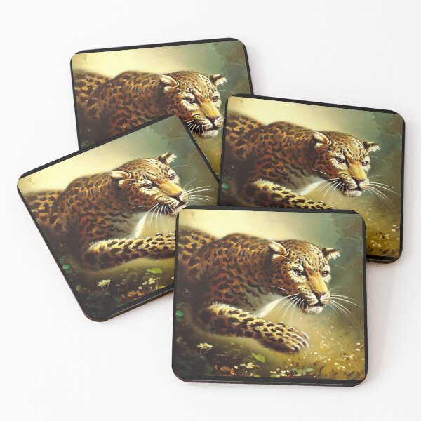 Artikelvorschau, Leopard (7) Wildkatze entworfen und verkauft von CrankyOldDude.