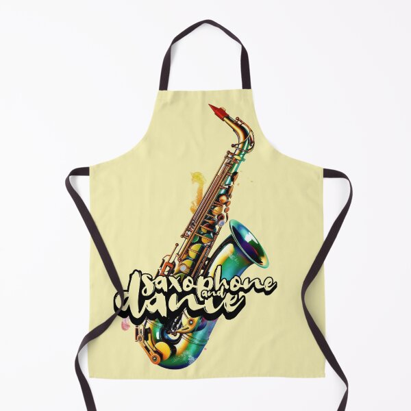 Item preview, saxophone and dance sax 'n' dance watercolor jazz designed and sold by AviationArtists.