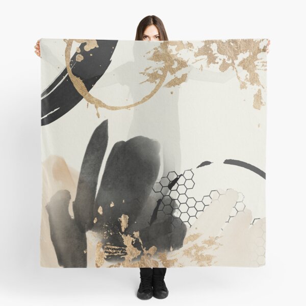Item preview, Black Gold Modern Abstract designed and sold by Sheila Wenzel Ganny.