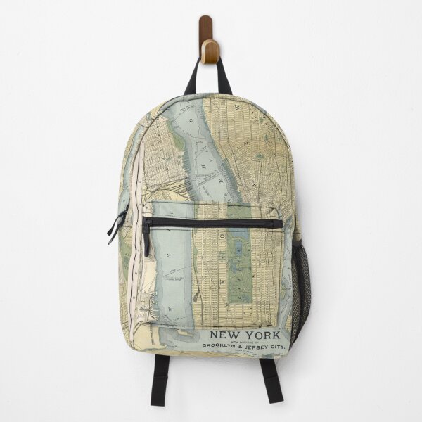 Item preview, Antique Map of New York (1891) designed and sold by coolshitba.