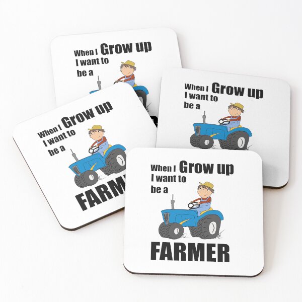 Item preview, When I grow up farmer fun humour designed and sold by SoulTrekking.