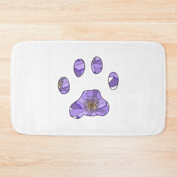 Item preview, Purple lily cat paw  designed and sold by Encie-Designs.