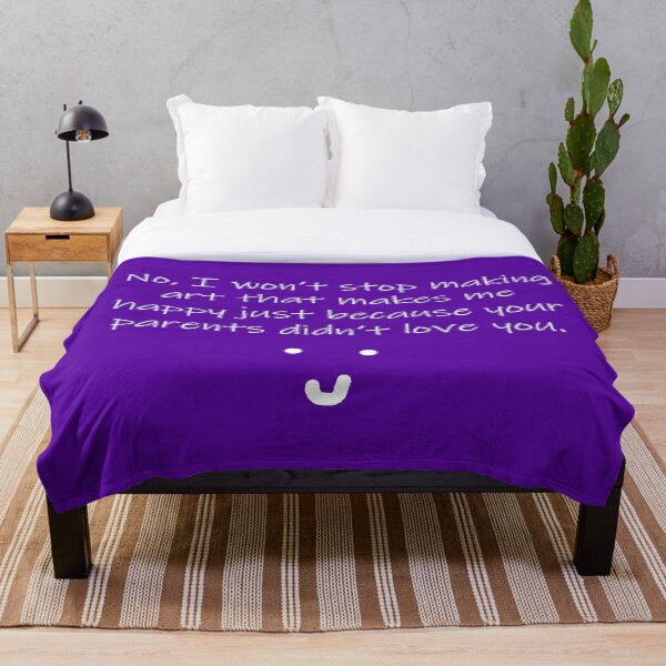 Item preview, No I Won't Stop Arting (Purple) designed and sold by Thesepieces.