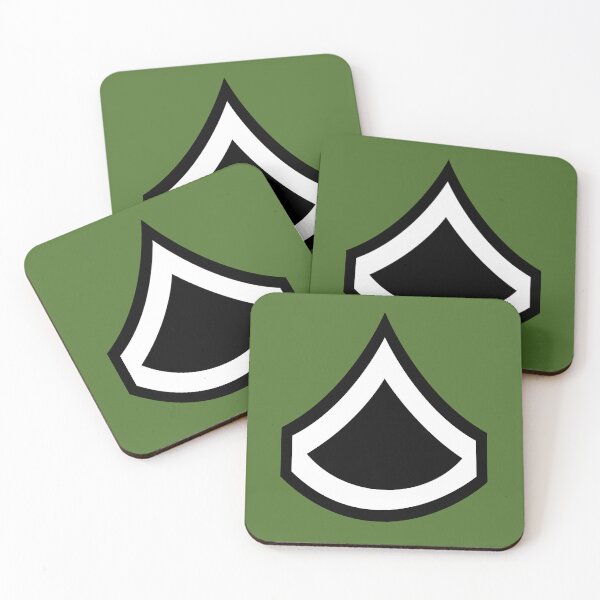 Item preview, Enlisted Rank - Private First Class designed and sold by AreaStickers.