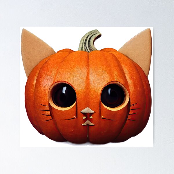 Item preview, Pumpkin Cat! designed and sold by Primal-Lust.