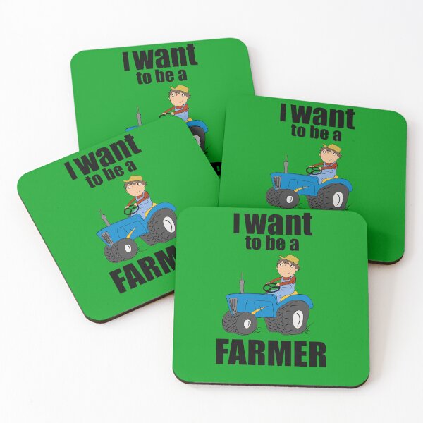 Item preview, I want to be farmer tractor fun humour designed and sold by SoulTrekking.