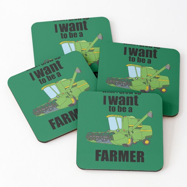 Item preview, I want to be farmer combine harvester fun designed and sold by SoulTrekking.