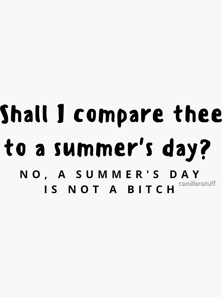 "new girl quote" Sticker for Sale by camillenstuff Redbubble