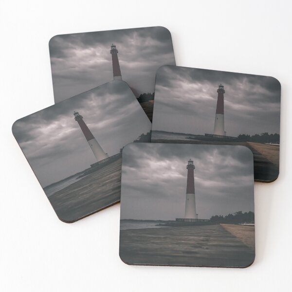 Item preview, Barnegat Bay Lighthouse Cloudy, Moody, Photograph designed and sold by By The  Shore.