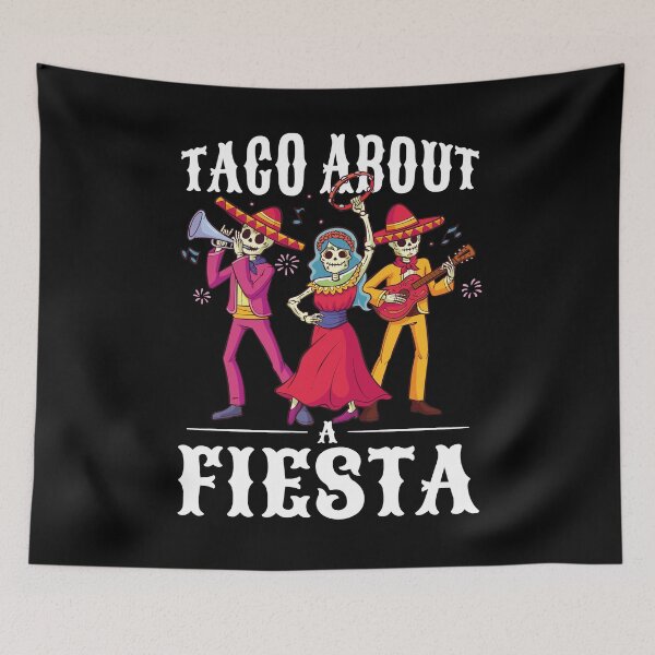 Item preview, Funny Cinco De Mayo Party Taco About a Fiesta designed and sold by Tatus Brinal.