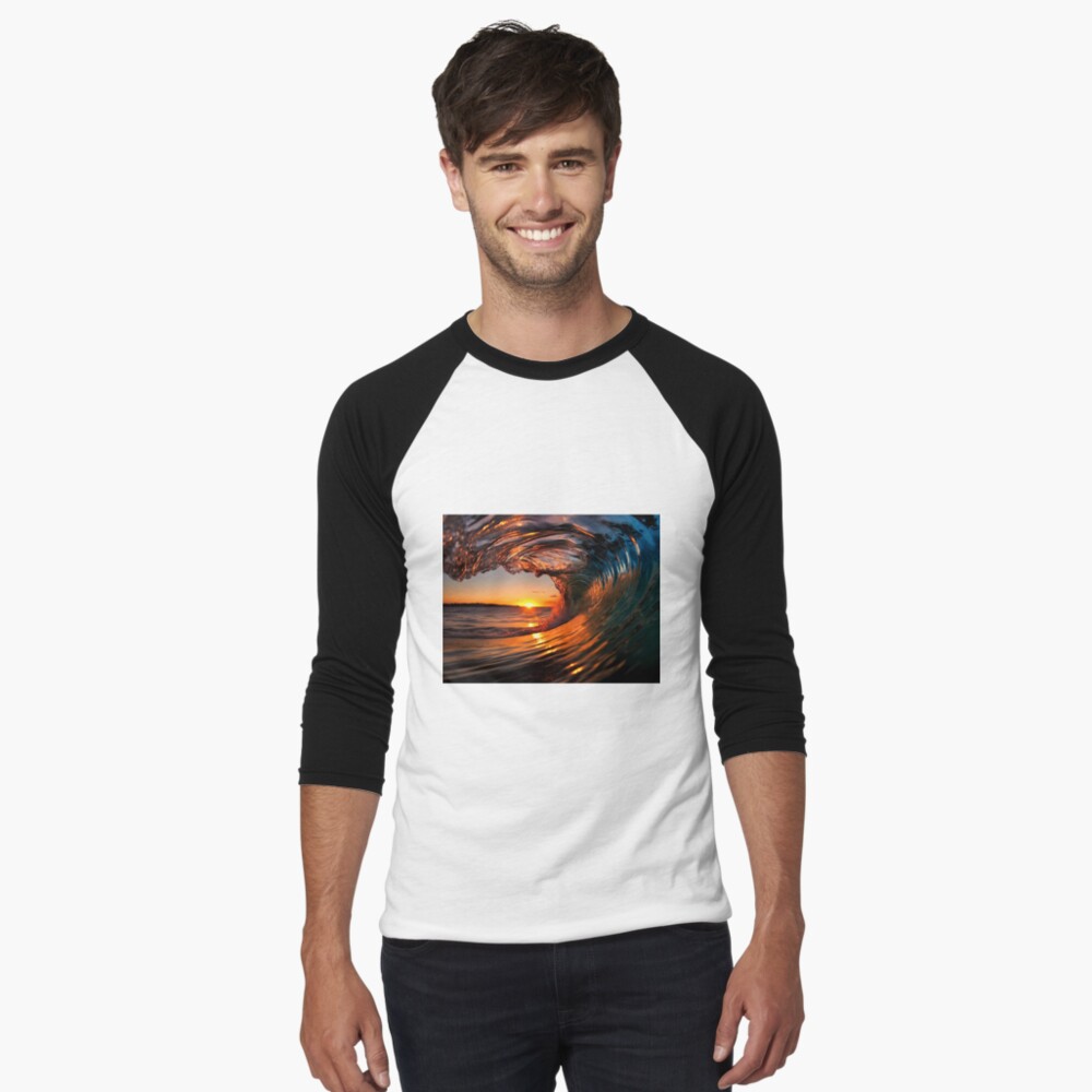 Item preview, Baseball ¾ Sleeve T-Shirt designed and sold by paulmp.