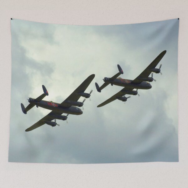 Item preview, Two Avro Lancasters in formation designed and sold by MartinPhotos.