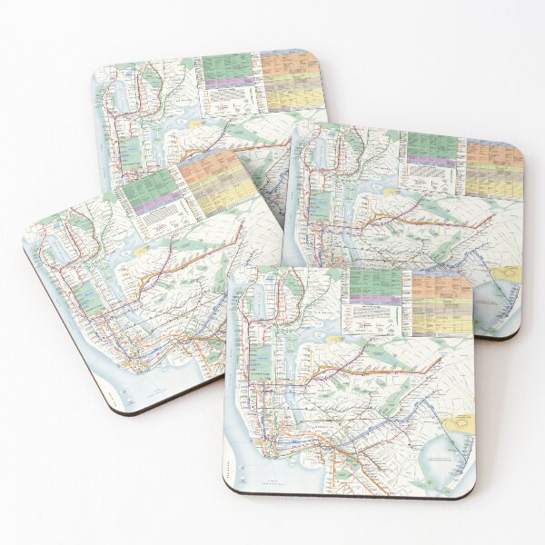 Item preview, Old map of the New York subway designed and sold by coolshitba.