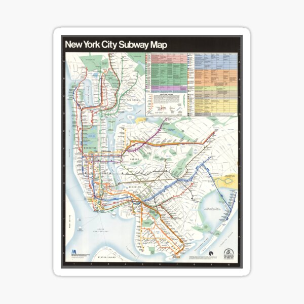 Item preview, Old map of the New York subway designed and sold by trotamundos.