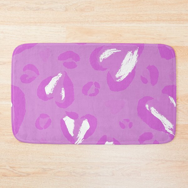 Item preview, heart shape leopard print purple  designed and sold by Gossip Rag.