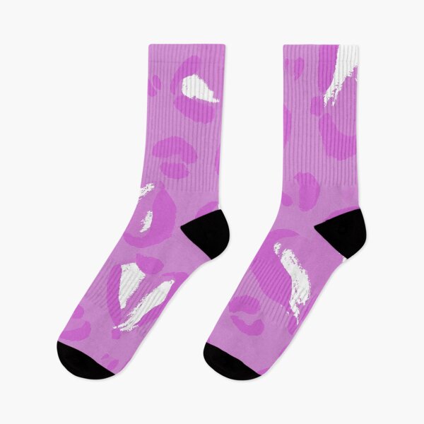 Item preview, heart shape leopard print purple  designed and sold by Gossip Rag.