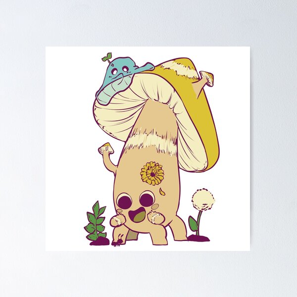 Item preview, sunflower mushroom designed and sold by RufinopArt.