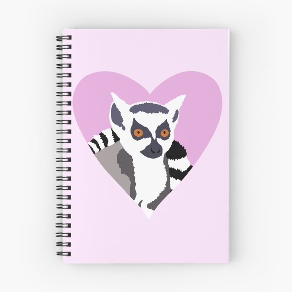 Item preview, Ring tailed lemur heart designed and sold by DKBCreations.