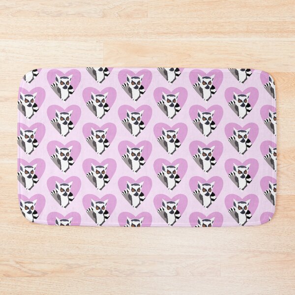 Item preview, Ring tailed lemur heart designed and sold by DKBCreations.