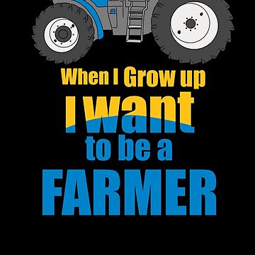 I want to be farmer new Holland tractor