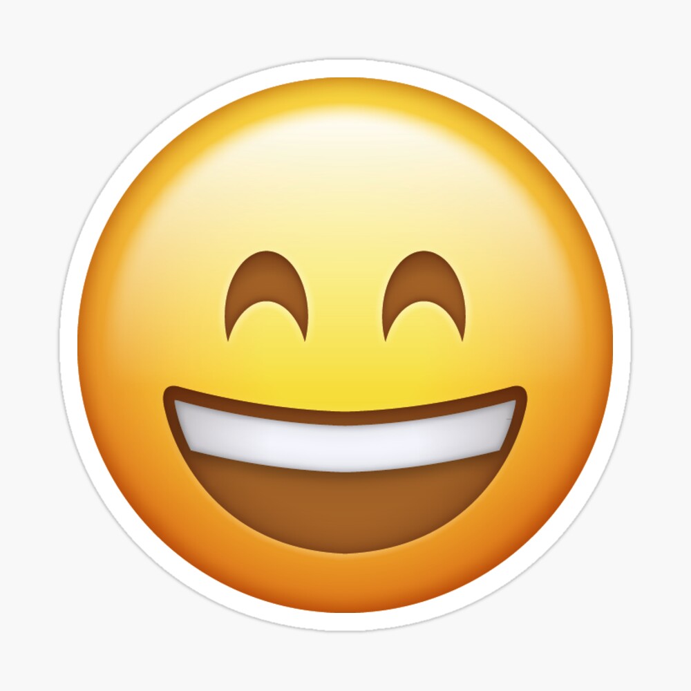 happy emoji sticker