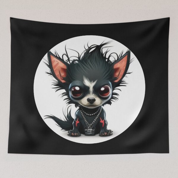 Item preview, Spike the gothic chihuahua designed and sold by Nickyvb.