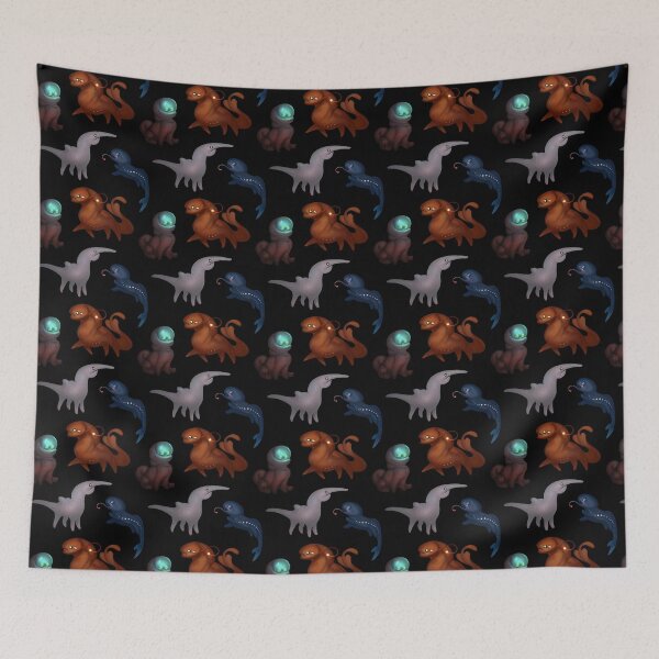 Item preview, Abyssal Fishdog Frenzy designed and sold by deadlydaemon.