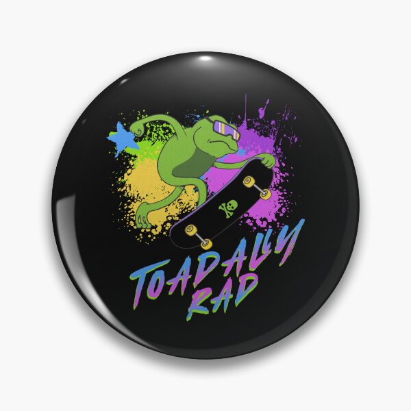 Item preview, Toadally Rad Frog Skater designed and sold by onthemovedesign.