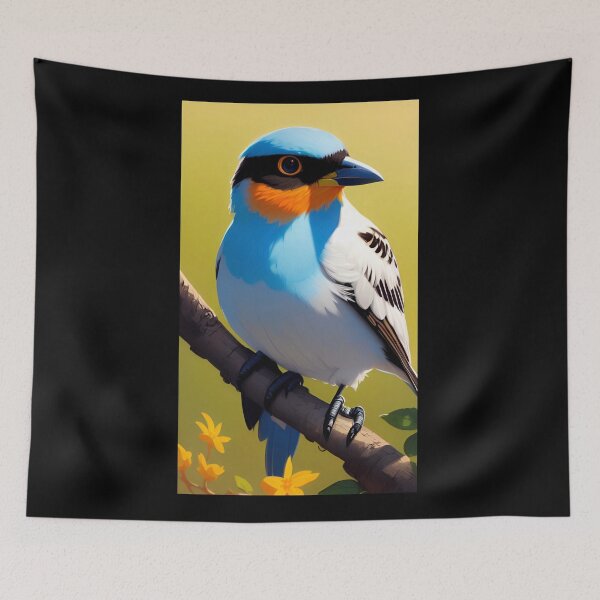 Item preview, A big colorful bird designed and sold by dtmtattoo.