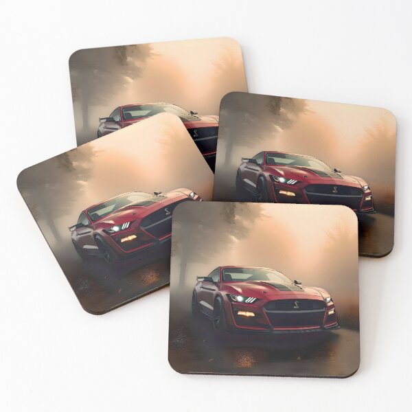 Item preview, "a misty morning" Red Hot Metallic 2020 Mustang GT500 designed and sold by John L Wheeler.