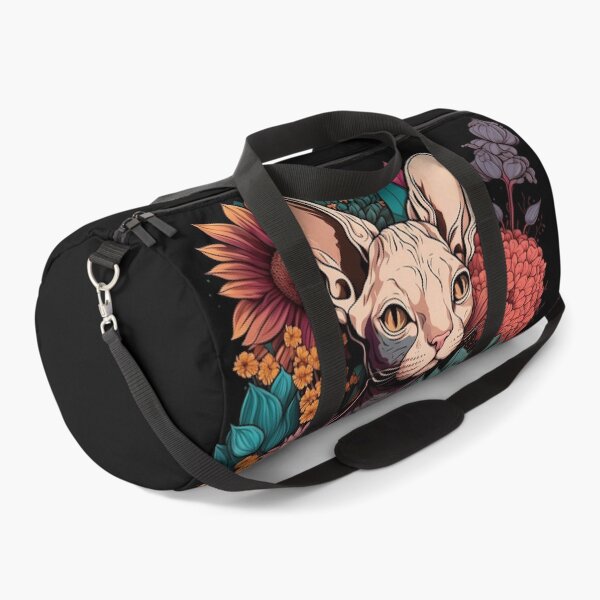 Item preview, Sphynx cat surrounded by flowers. designed and sold by paulo silveira.