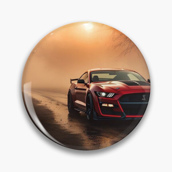 Item preview, "a misty morning" Race Red 2020 Mustang GT500 designed and sold by John L Wheeler.