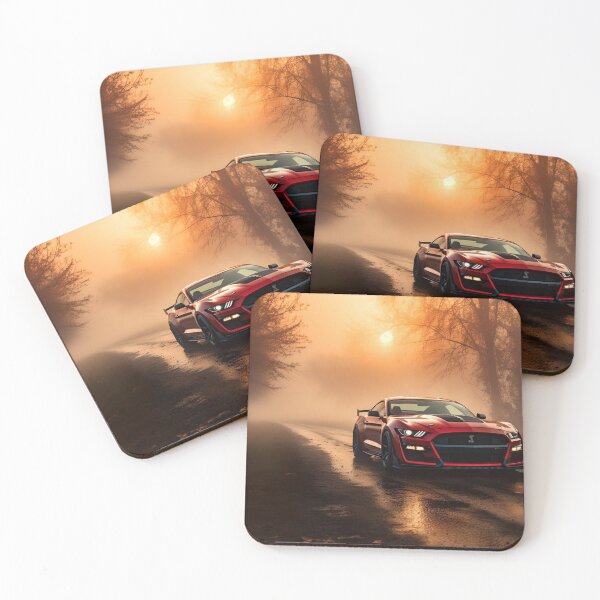 Item preview, "a misty morning" Race Red 2020 Mustang GT500 designed and sold by John L Wheeler.