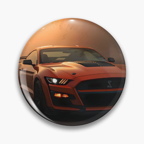 Item preview, "a misty morning" Twister Orange Metallic 2020 Mustang GT500 designed and sold by John L Wheeler.