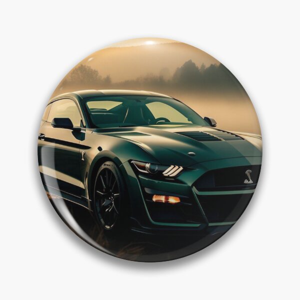 Item preview, "a misty morning" Dark Highland Green 2020 Mustang GT500 designed and sold by John L Wheeler.