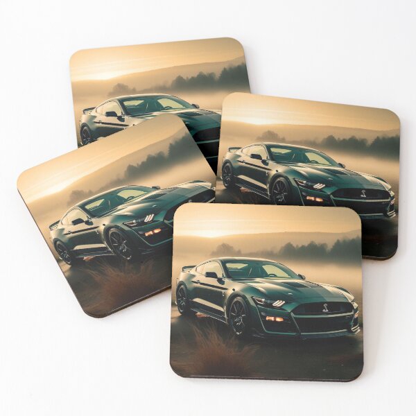 Item preview, "a misty morning" Dark Highland Green 2020 Mustang GT500 designed and sold by John L Wheeler.