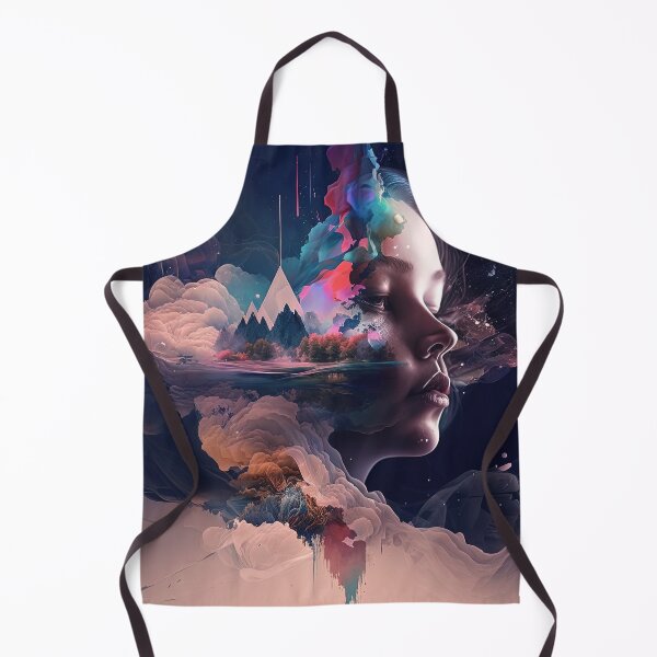Item preview, Woman's Abstract Clouded Dream World designed and sold by Bleknervin.