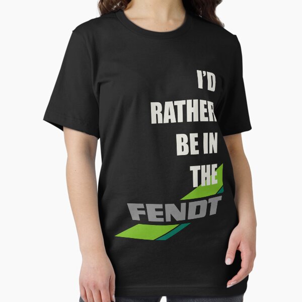 Item preview, I’d rather be in the Fendt tractor fun designed and sold by SoulTrekking.