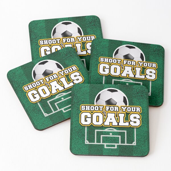 Item preview, SHOOT FOR OUR GOALS. SOCCER Themed designed and sold by Cartoon Capo's Emporium.