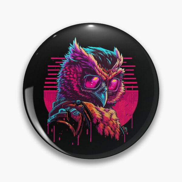 Item preview, night owl waring sunglasses designed and sold by Brushpalette888.